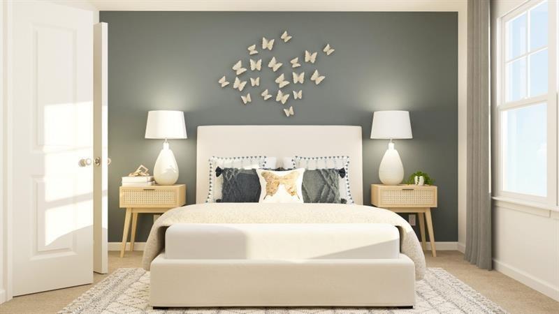 59 Constitution Avenue Pendergrass, GA 30567 - Photo 14 of 27 a bed room with a bed and a night stand