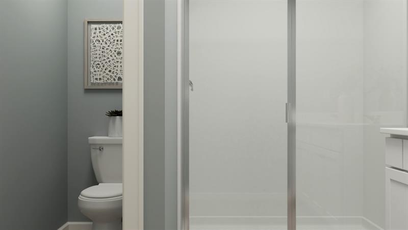 59 Constitution Avenue Pendergrass, GA 30567 - Photo 25 of 27 a bathroom with a toilet and a shower