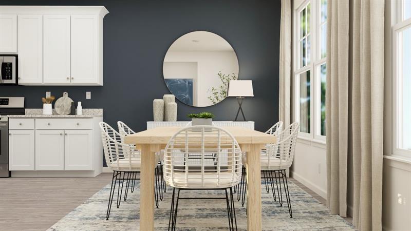 59 Constitution Avenue Pendergrass, GA 30567 - Photo 6 of 27 a very nice looking dining room with a table and chairs