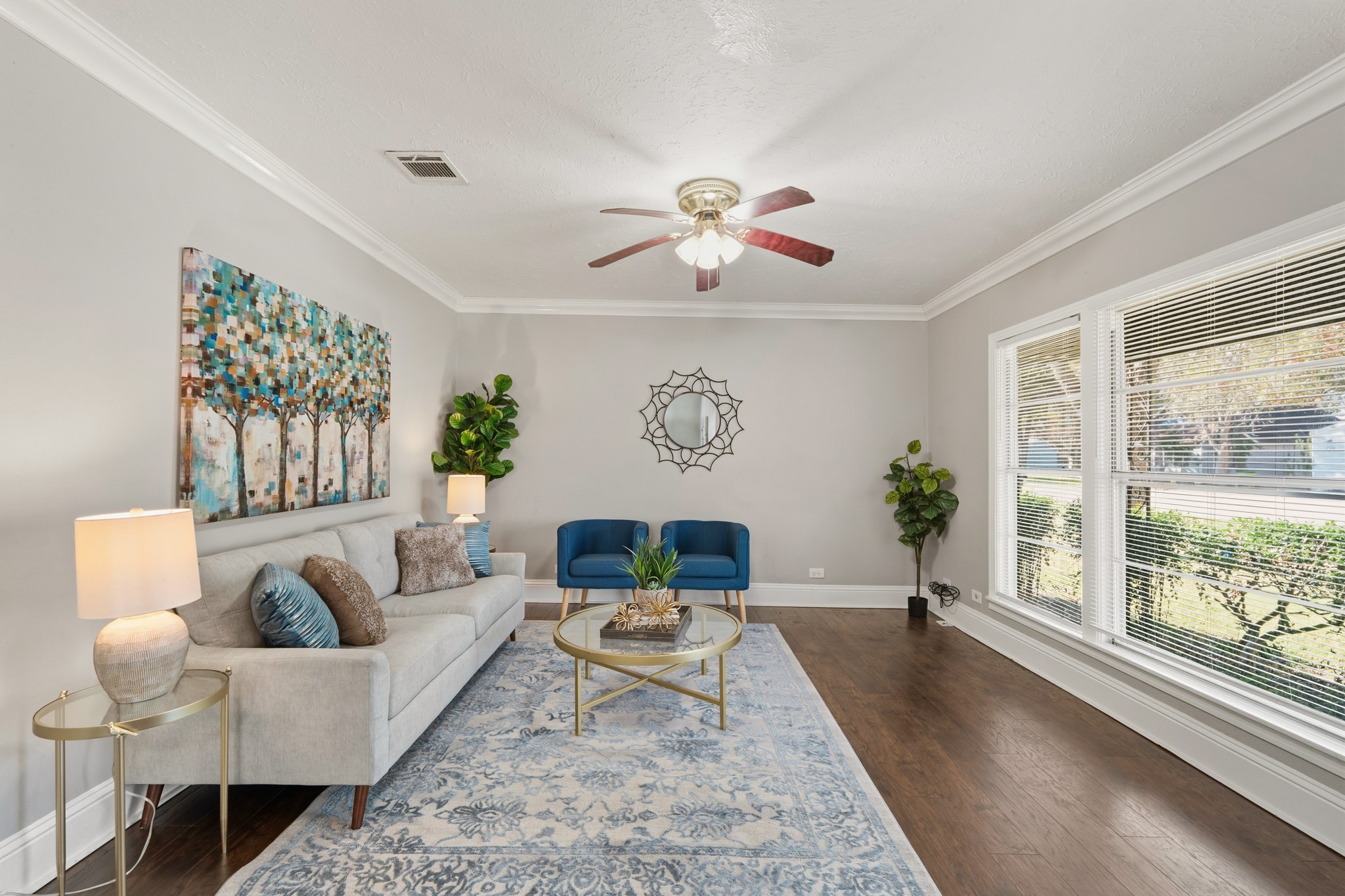 1509 Mulcahy Street Rosenberg, TX 77471 - Photo 8 of 41 a living room with furniture and a large window