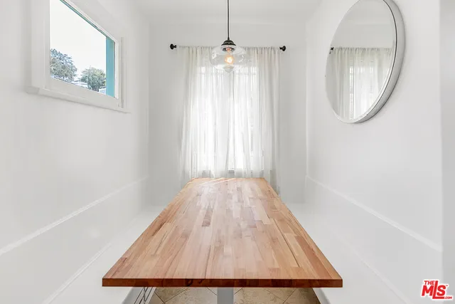 a view of wooden floor in a room