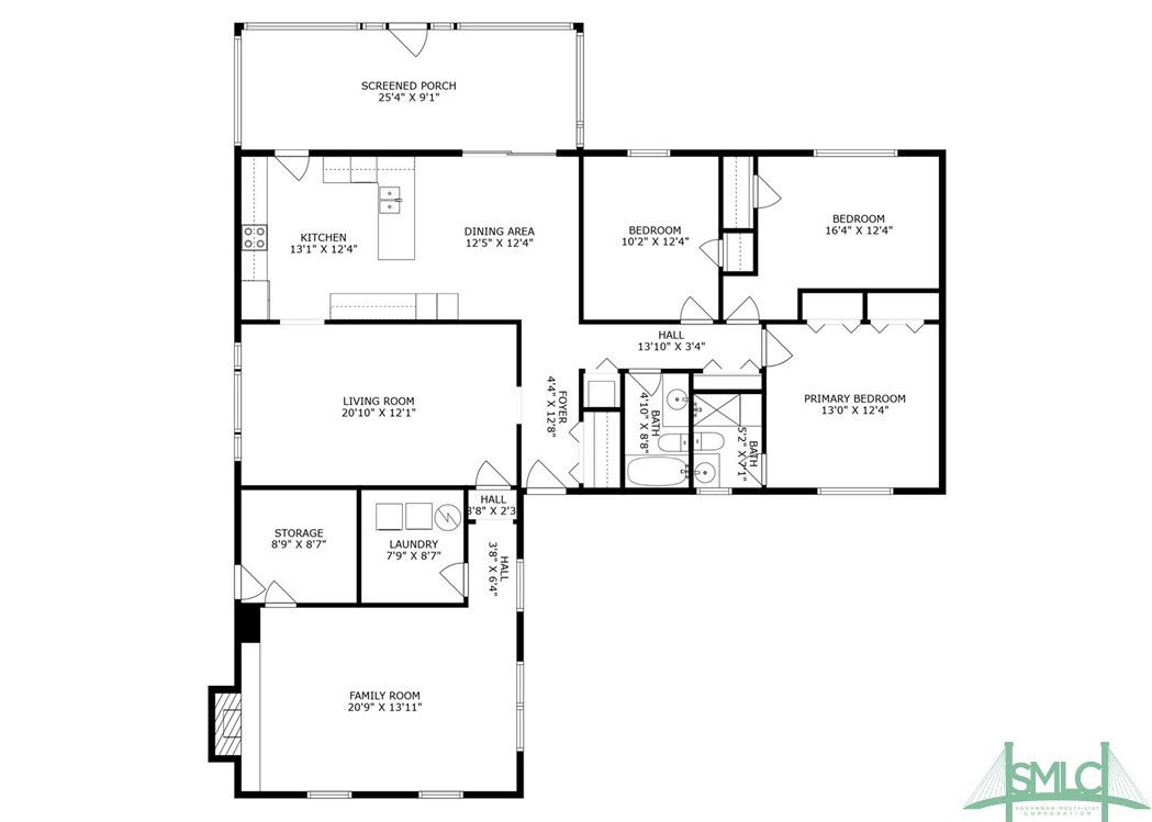 642 Northbrook Road Savannah, GA 31419 - Photo 45 of 45 Size & Dimensions are approximate and may vary