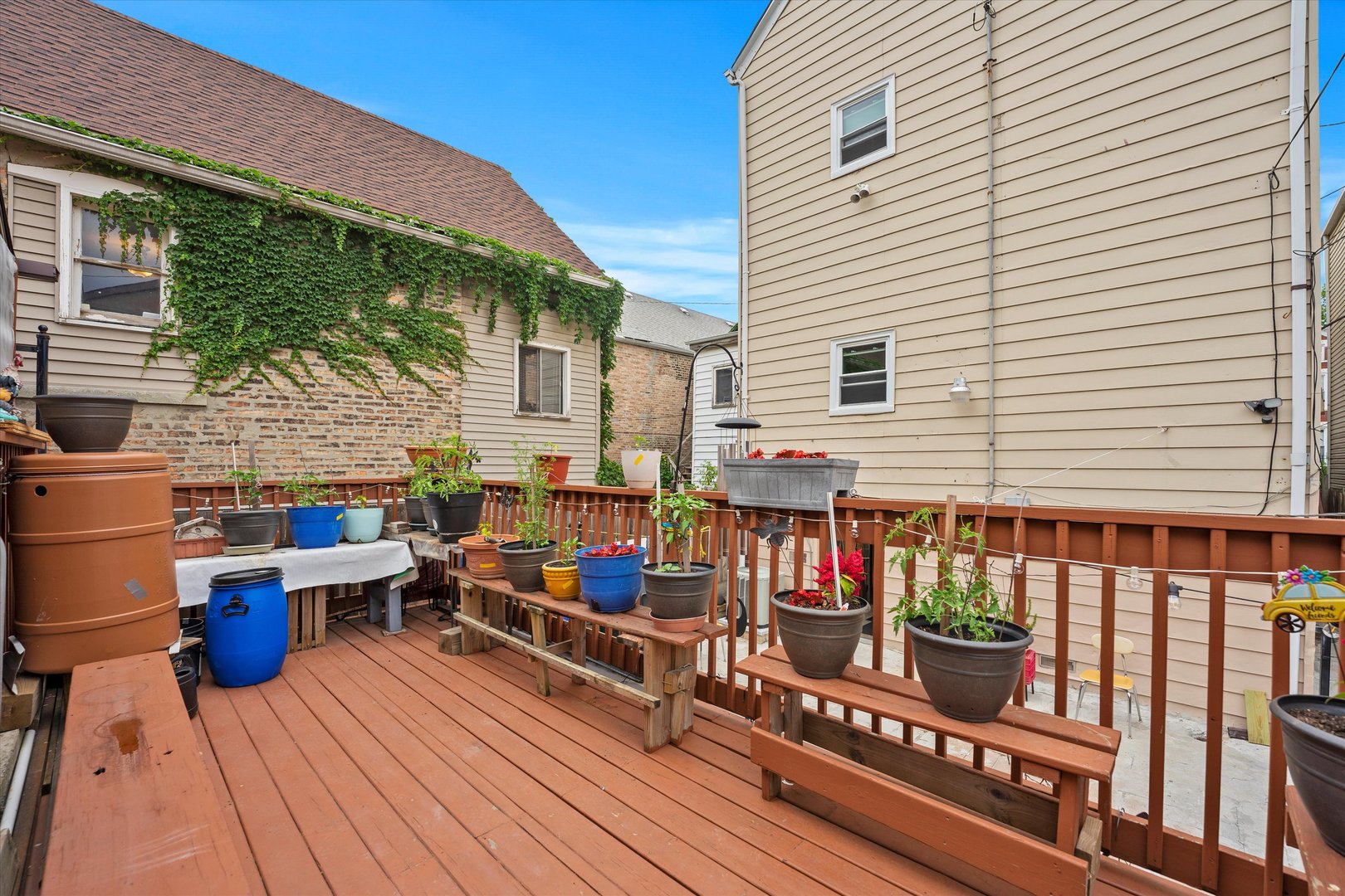 2129 West 18th Place Chicago, IL 60608 - Photo 34 of 38 a view of outdoor sitting area with chairs