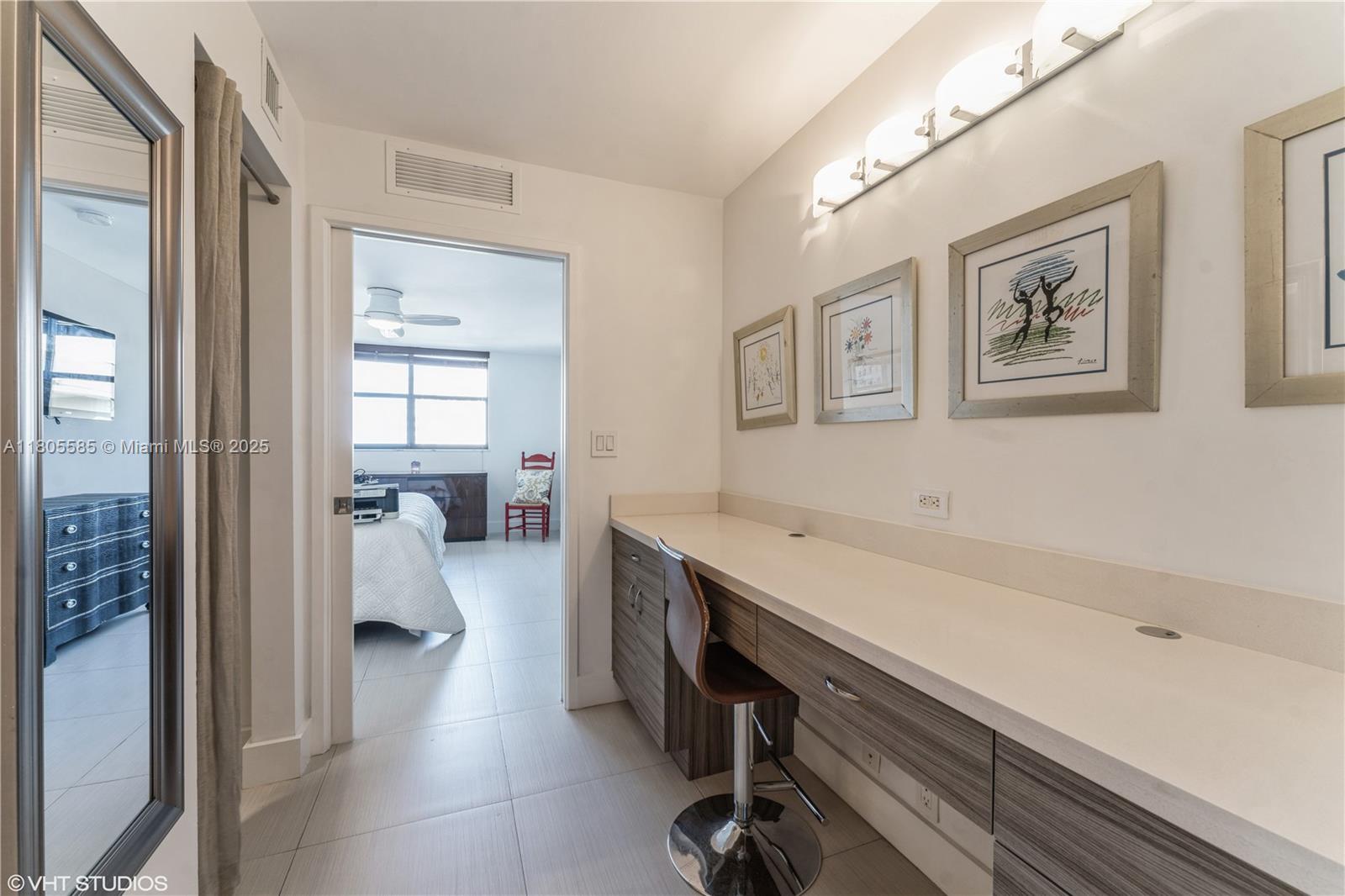 170 Ocean Ln Drive, Unit 906 Key Biscayne, FL 33149 - Photo 20 of 26 a hallway with a view of living room
