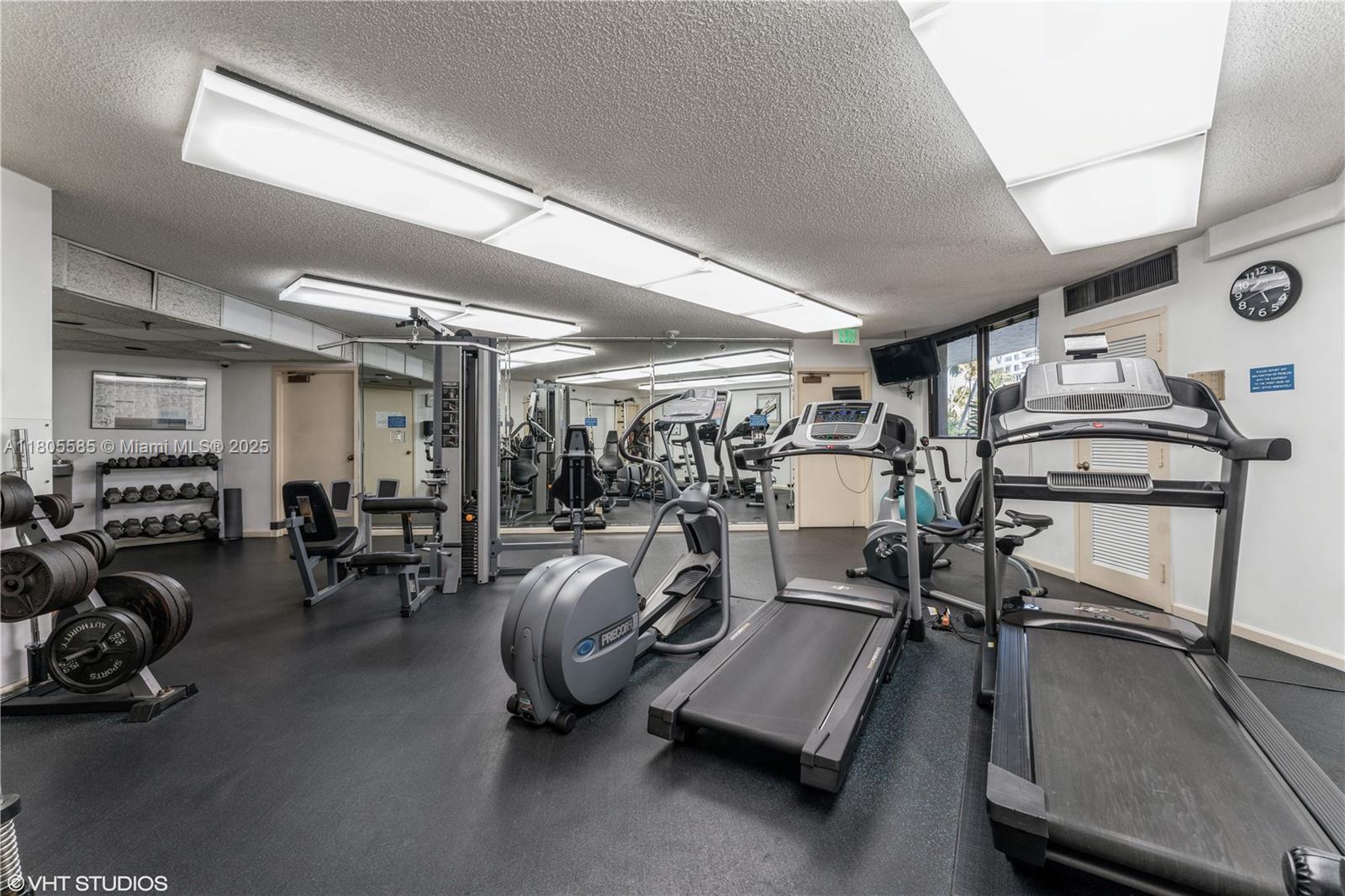170 Ocean Ln Drive, Unit 906 Key Biscayne, FL 33149 - Photo 26 of 26 a view of a room with gym equipment