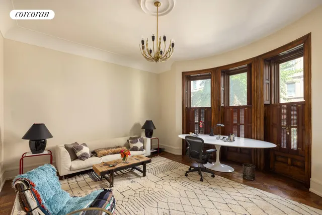 a front view of a building