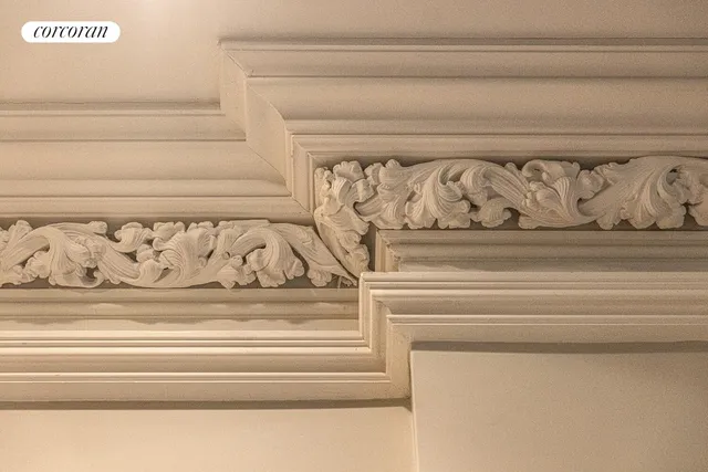 a close up of a fireplace