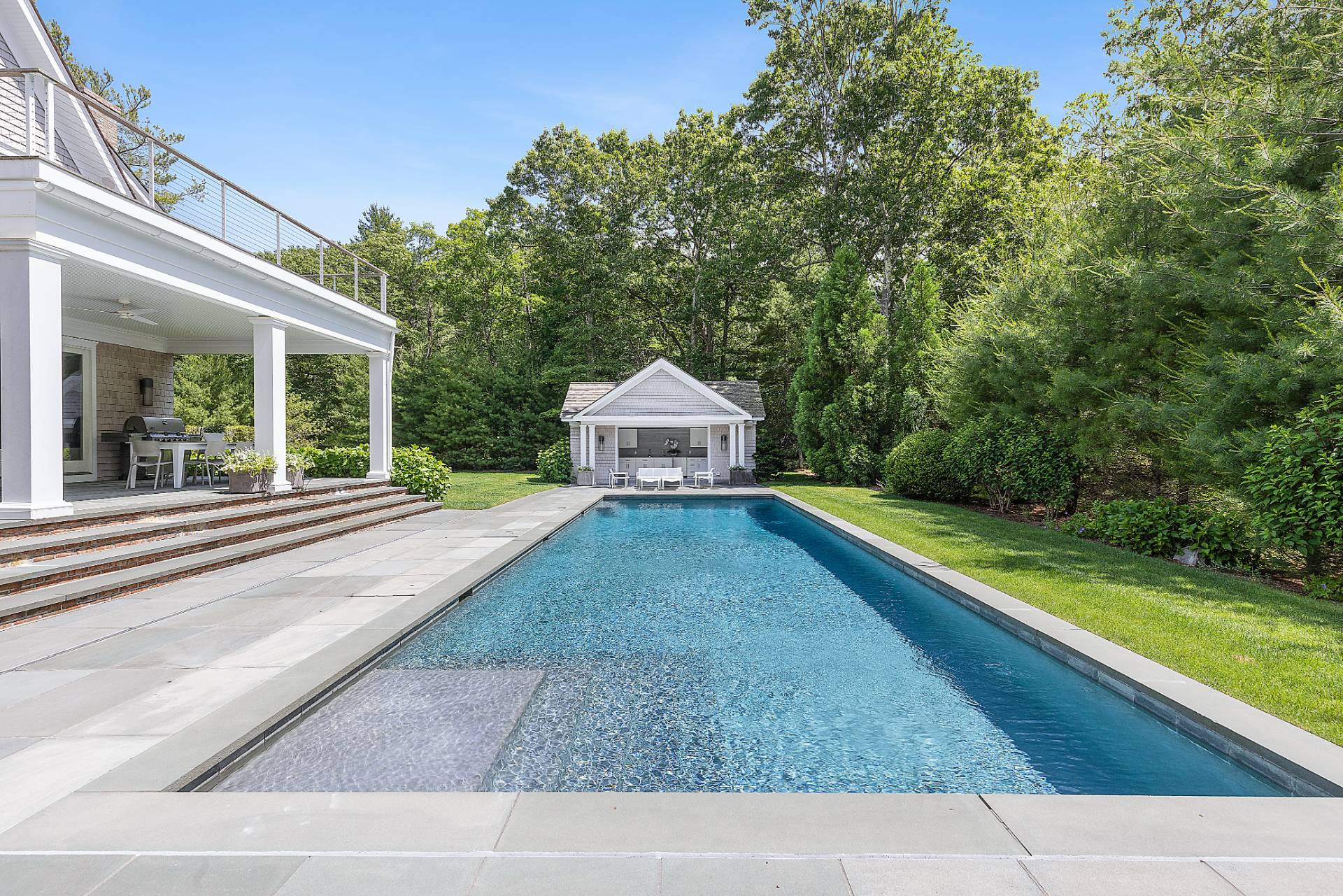 198 Bull Path East Hampton, NY 11937 - Photo 42 of 50 a house view with a outdoor space