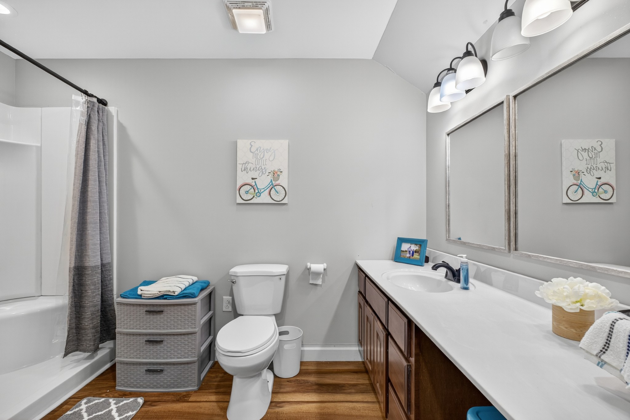 86 L Mitchell Road Kelso, TN 37348 - Photo 33 of 49 a bathroom with a sink a toilet and mirror