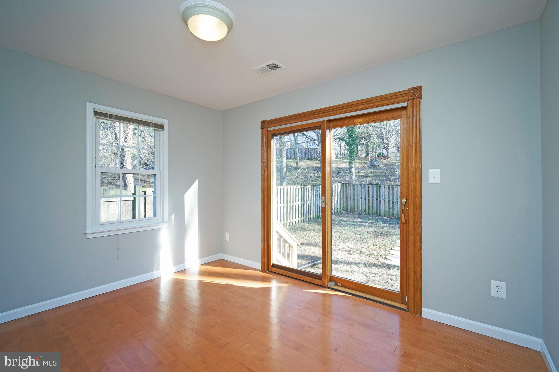 8339 Moline Place Springfield, VA 22153 - Photo 8 of 32 Dining room with doors to fenced yard