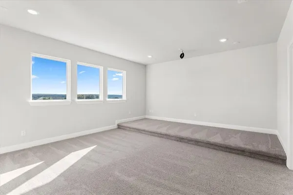 a view of empty room