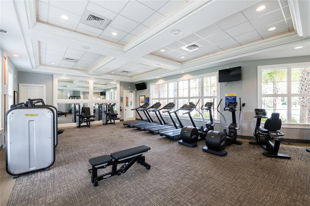7513 Oak Spring Lane Davenport, FL 33837 - Photo 32 of 40 a view of a room with gym equipment
