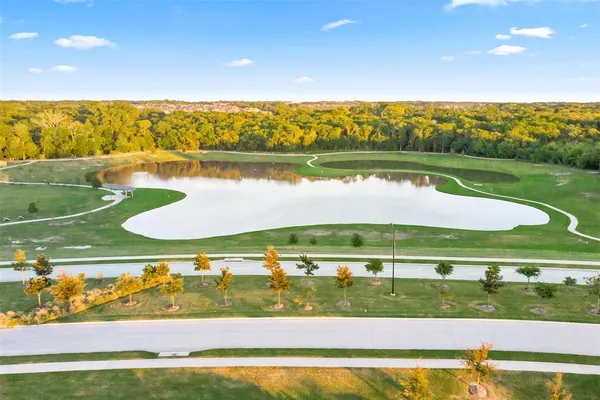 a view of an outdoor space and a lake view