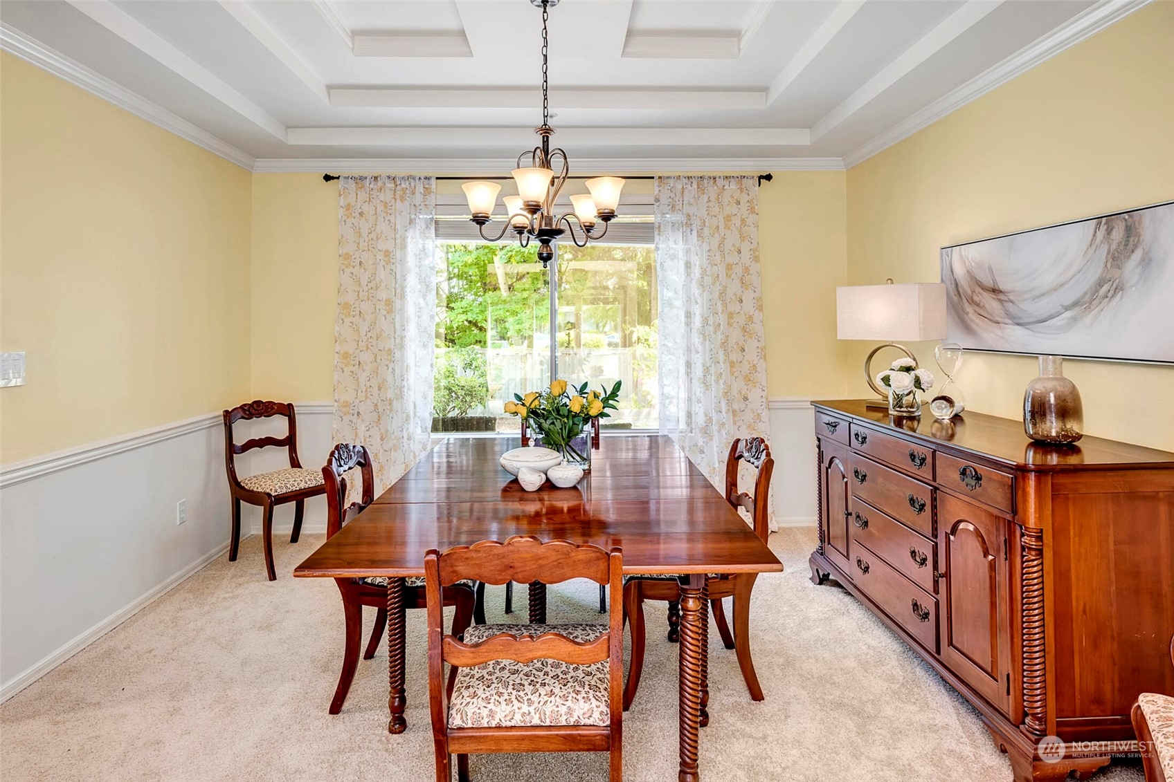 4516 Northeast 26th Court Renton, WA 98059 - Photo 5 of 28 a view of a dining room with furniture window and outside view