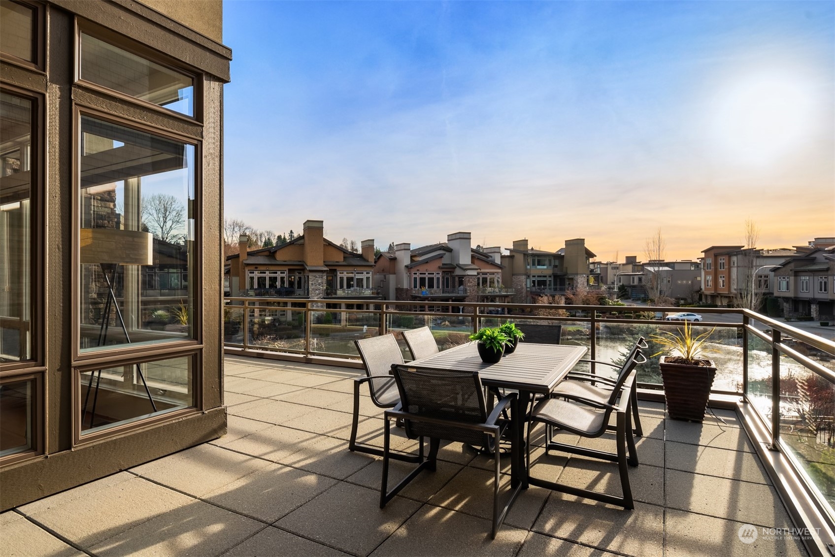 1019 North 42nd Place Renton, WA 98056 - Photo 23 of 33 a terrace with outdoor seating and city view