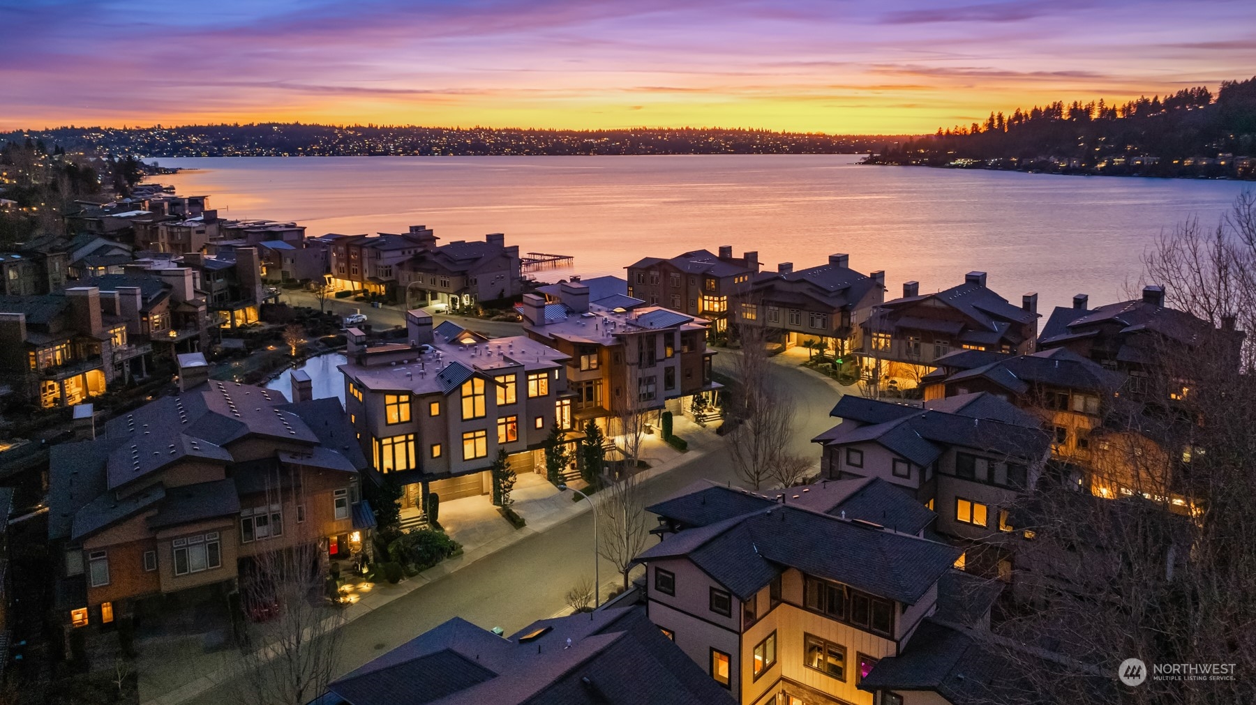 1019 North 42nd Place Renton, WA 98056 - Photo 31 of 33 a view of a city with lake view