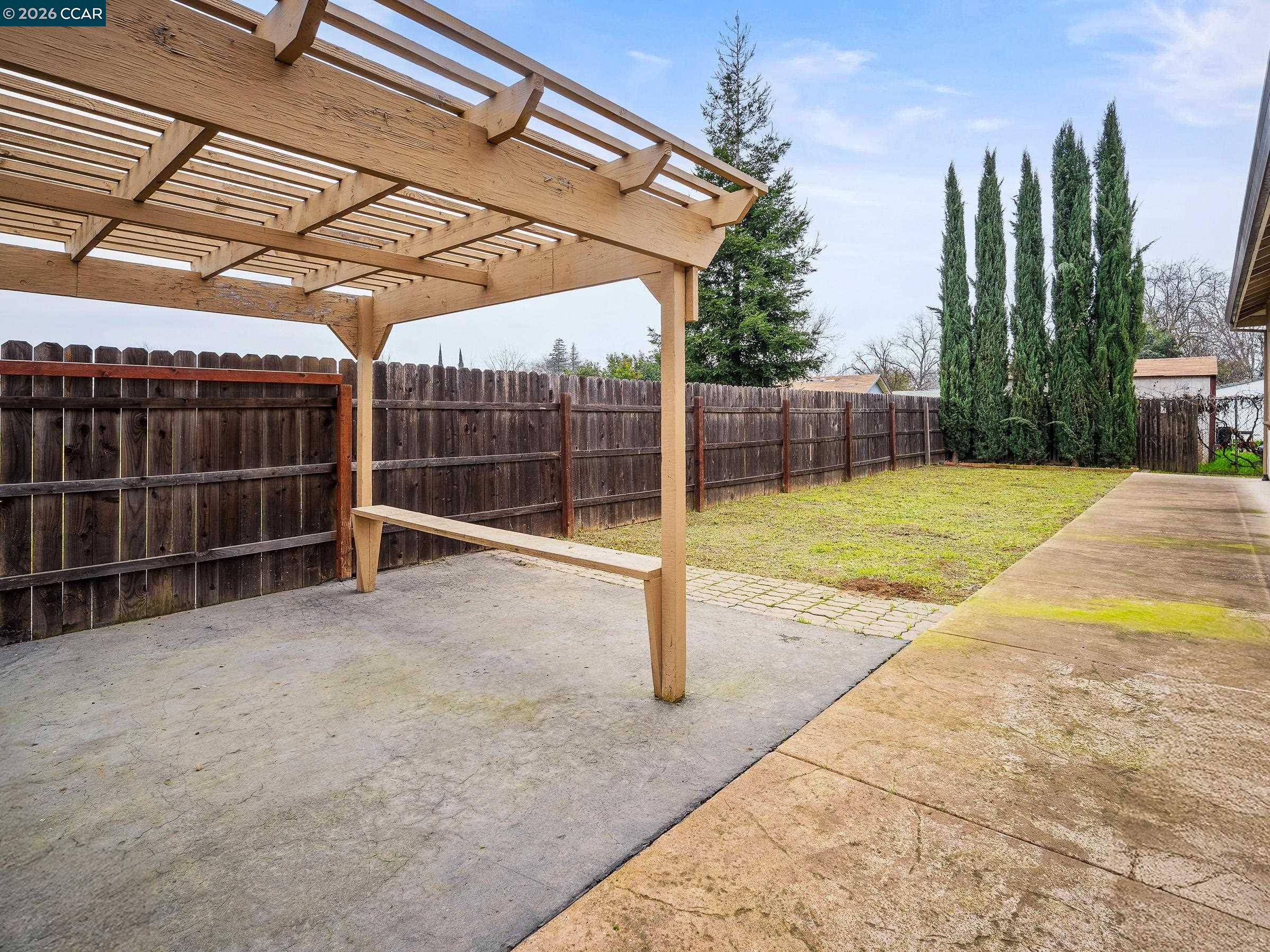 1021 Azusa Street Sacramento, CA 95833 - Photo 11 of 26 a view of a backyard
