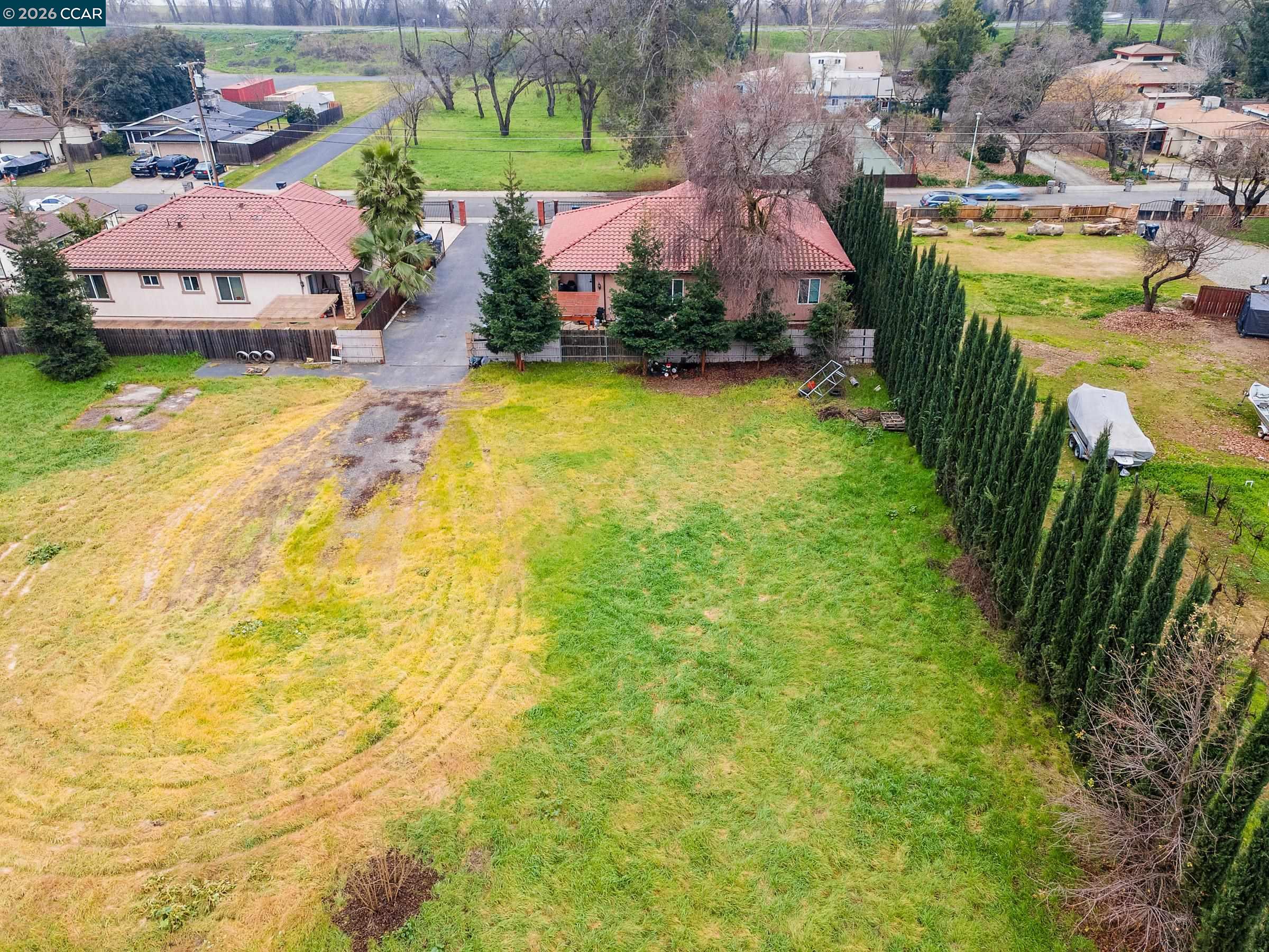 1021 Azusa Street Sacramento, CA 95833 - Photo 26 of 26 an aerial view of residential houses with yard