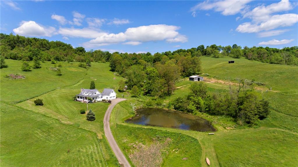 391 Bacon Run Road Clarksville, PA 15322 - Photo 24 of 25 This property also has a pond to add to the unique landscape.