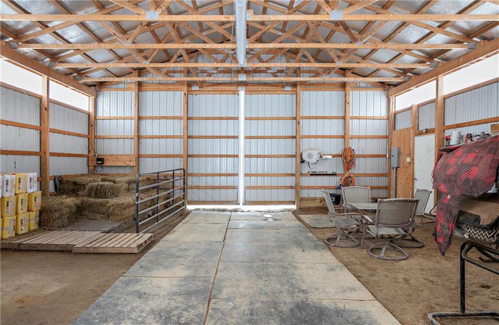 391 Bacon Run Road Clarksville, PA 15322 - Photo 5 of 25 The barn is spacious for all of your supplies and is wired for electricity.