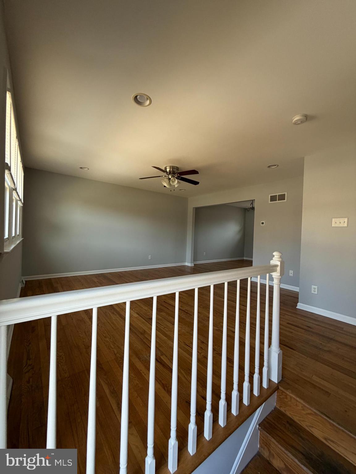 2630 Millcreek Road Wilmington, DE 19808 - Photo 2 of 26 a view of staircase with railing and a projector