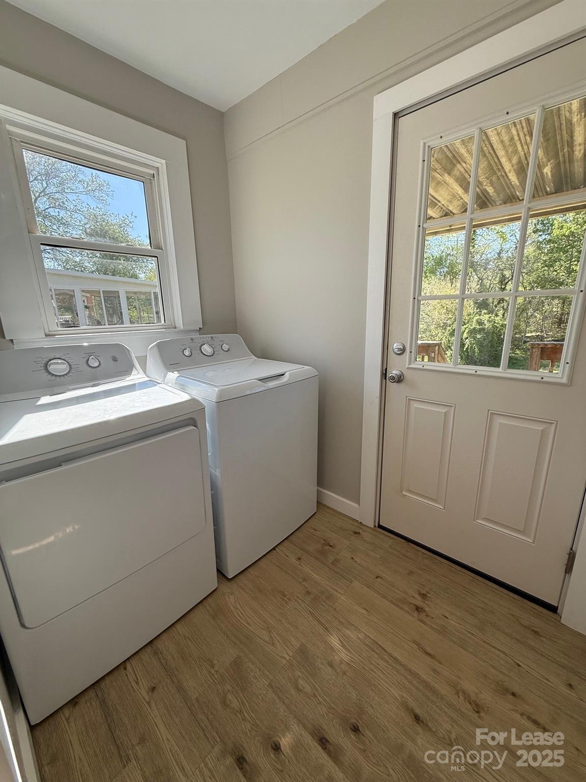 2140 Enon Road Morganton, NC 28655 - Photo 10 of 13 a view of utility room with washer and dryer