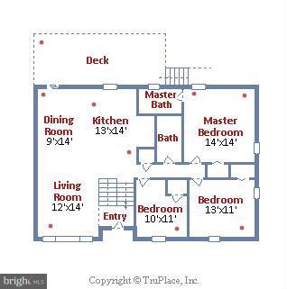 107 Rutledge Road Queenstown, MD 21658 - Photo 29 of 30 Main Level Floorplan