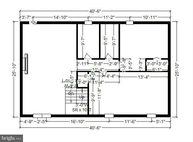 107 Rutledge Road Queenstown, MD 21658 - Photo 23 of 30 Property Dimensions - Lower Level