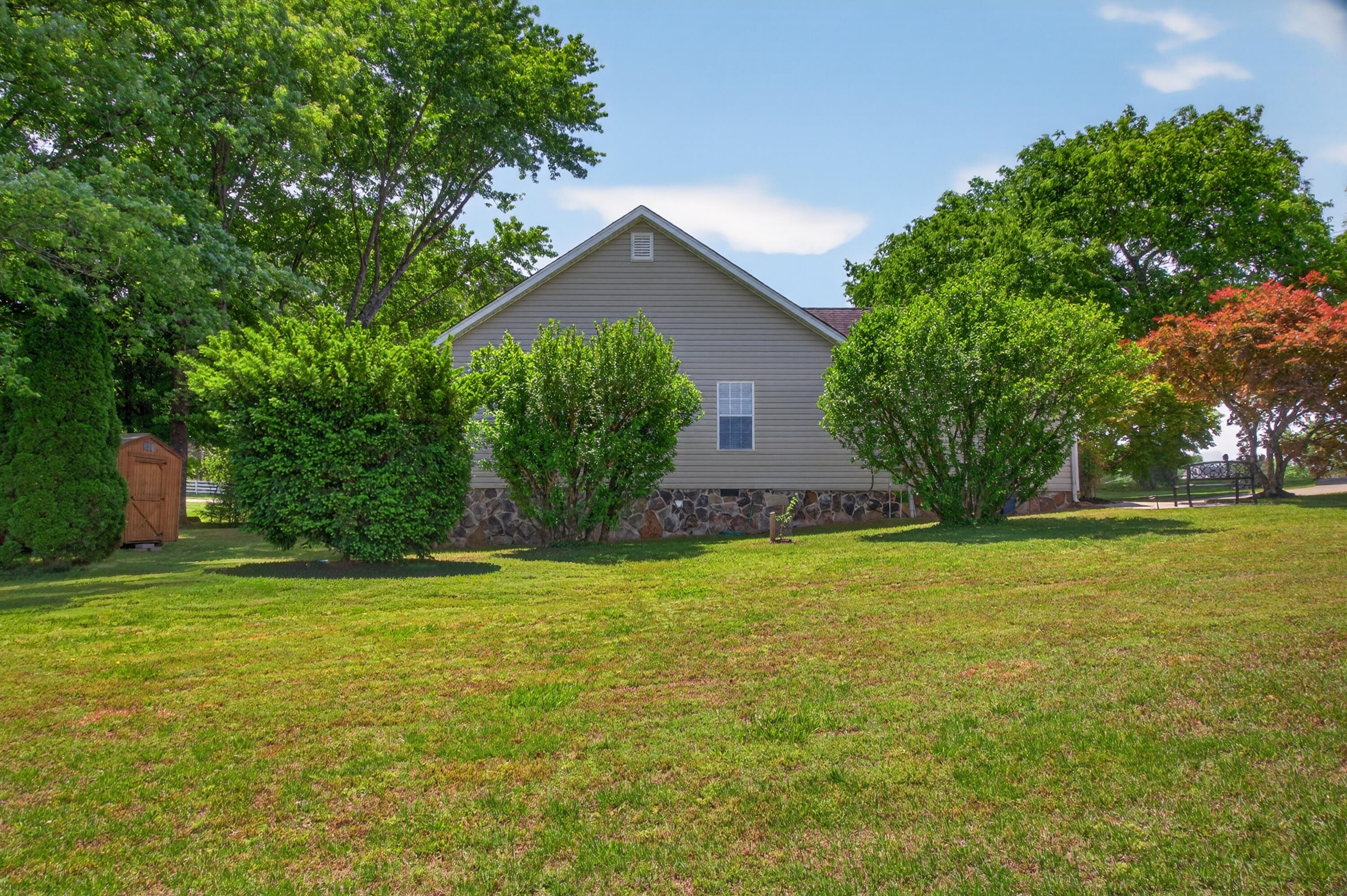 5696 Edgmon Road Ooltewah, TN 37363 - Photo 34 of 39 Mature trees for privacy