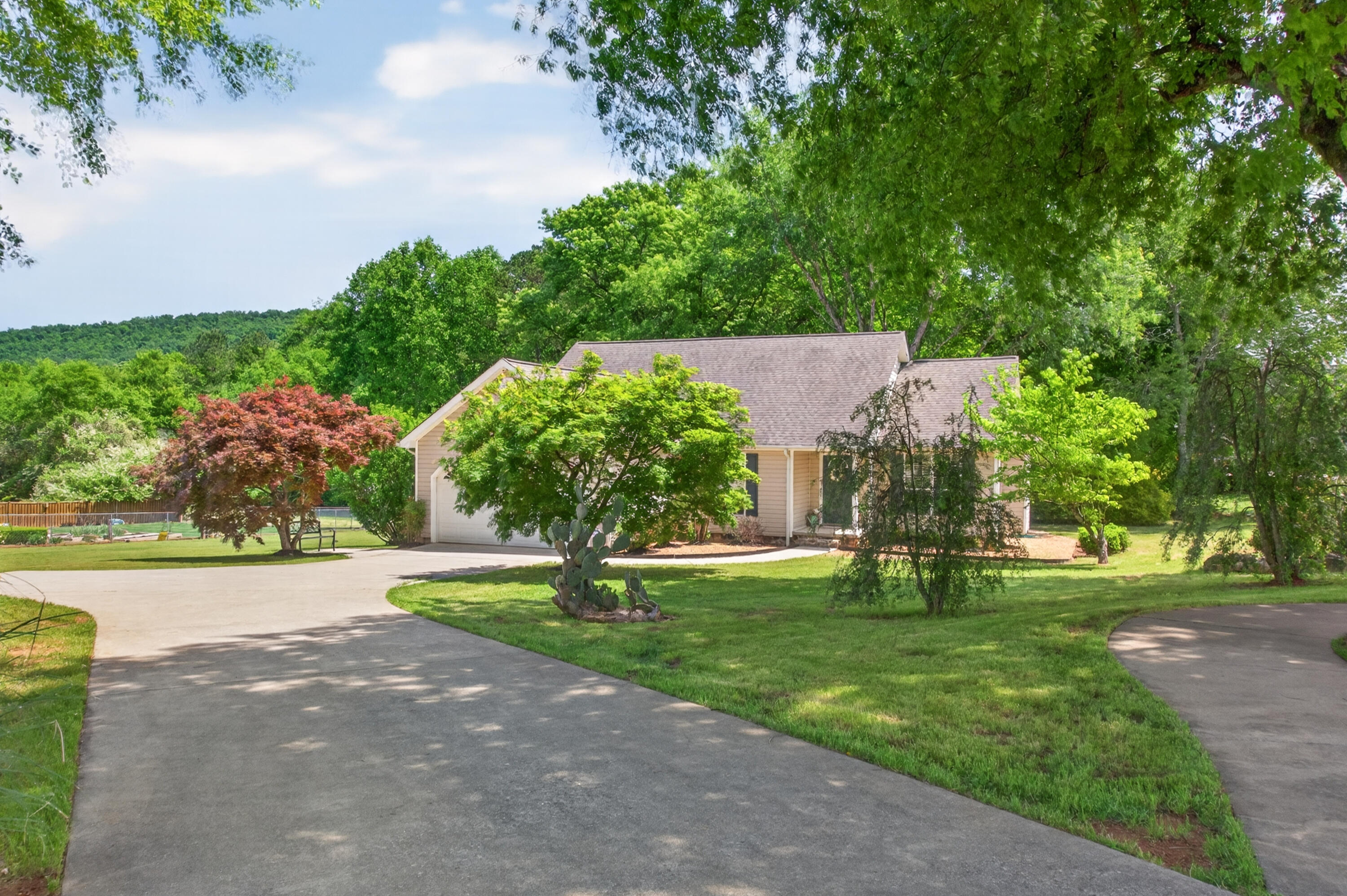 5696 Edgmon Road Ooltewah, TN 37363 - Photo 4 of 39 View from the end of the driveway