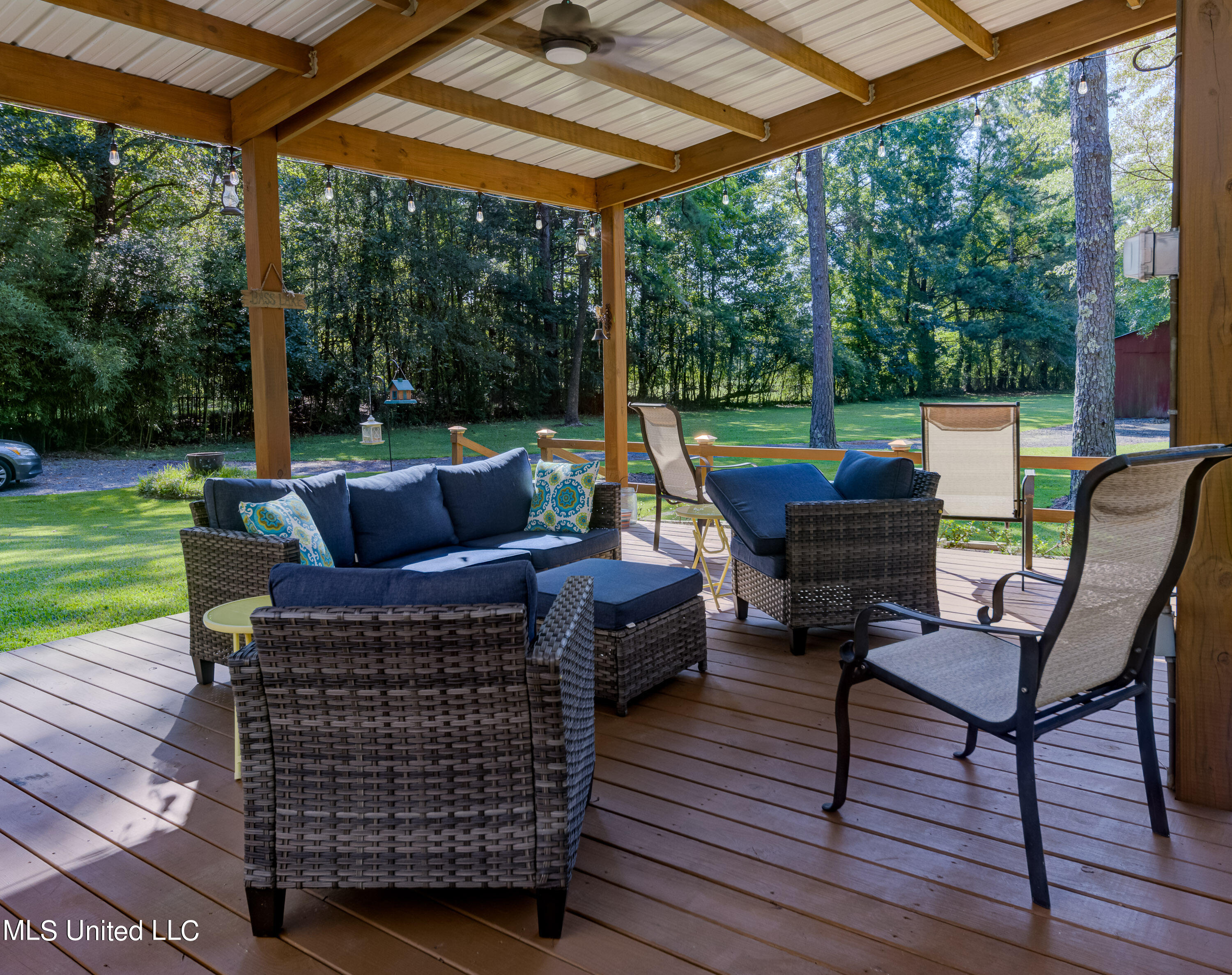 3379 Kimbell Road Terry, MS 39170 - Photo 11 of 36 Coverd area of deck