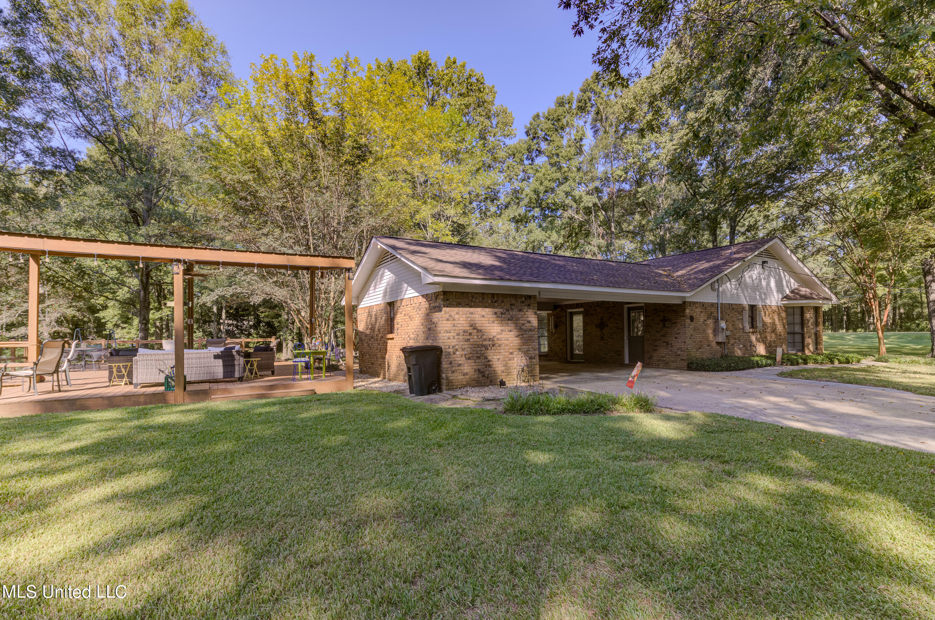 3379 Kimbell Road Terry, MS 39170 - Photo 3 of 36 Side view of home