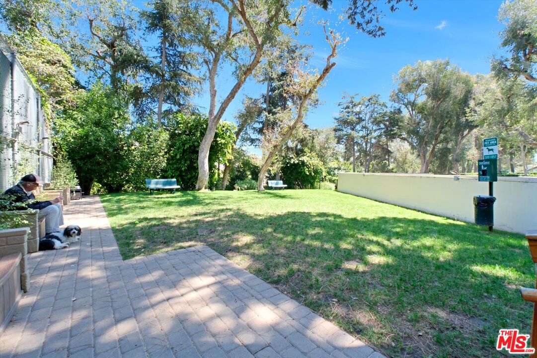 2160 Century Park East, Unit 103 Los Angeles, CA 90067 - Photo 19 of 37 a view of yard with large trees