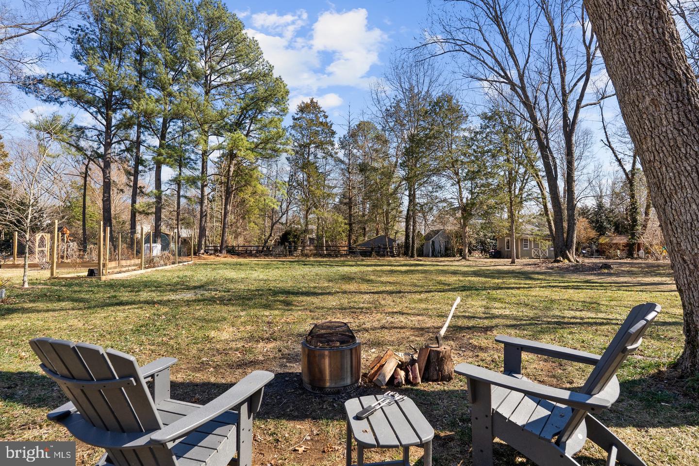 8633 Fort Hunt Road Alexandria, VA 22308 - Photo 15 of 62 Enjoy a view of your large 1/2 acre lot with woods