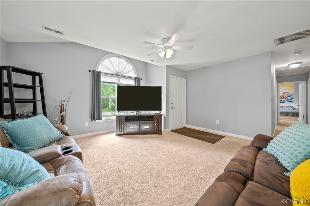 3047 Gregwood Road Midlothian, VA 23112 - Photo 6 of 35 a bedroom with furniture and a flat screen tv