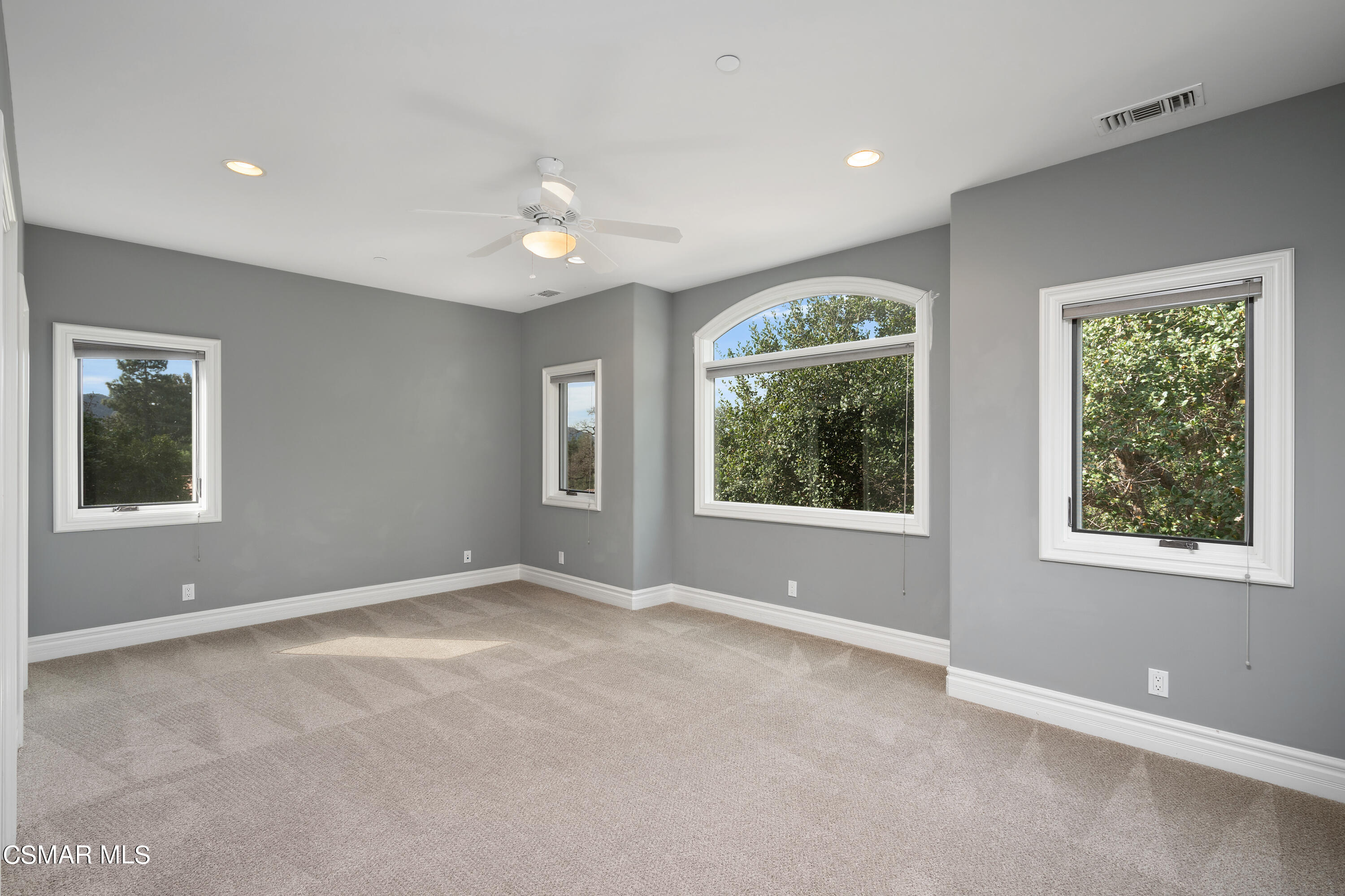 446 Rancho Road Thousand Oaks, CA 91362 - Photo 25 of 55 an empty room with windows and closet