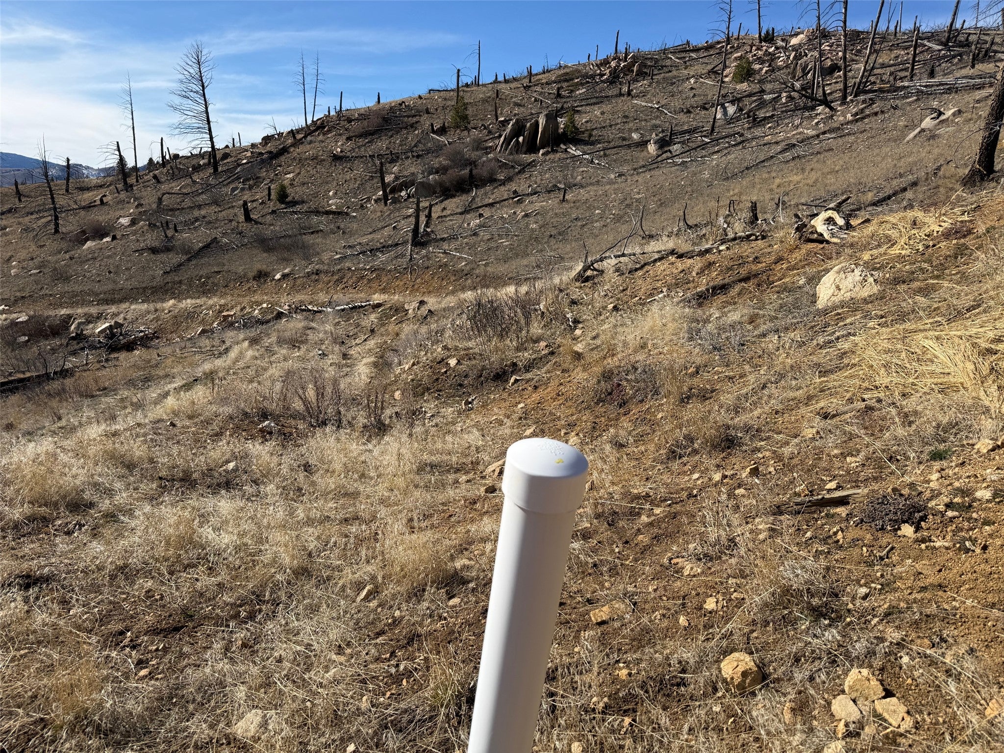 83 Nursery Creek Road Boulder, MT 59632 - Photo 11 of 62 Standpipe at Septic Tank and view of drainfield