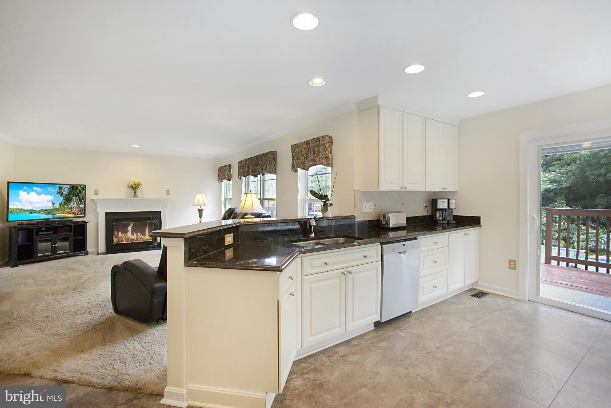 6008 Sandy Ridge Elkridge, MD 21075 - Photo 6 of 31 Open format Kitchen to Family Room