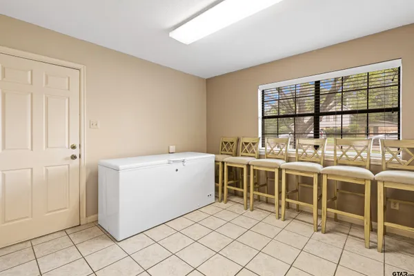 a view of a storage & utility room