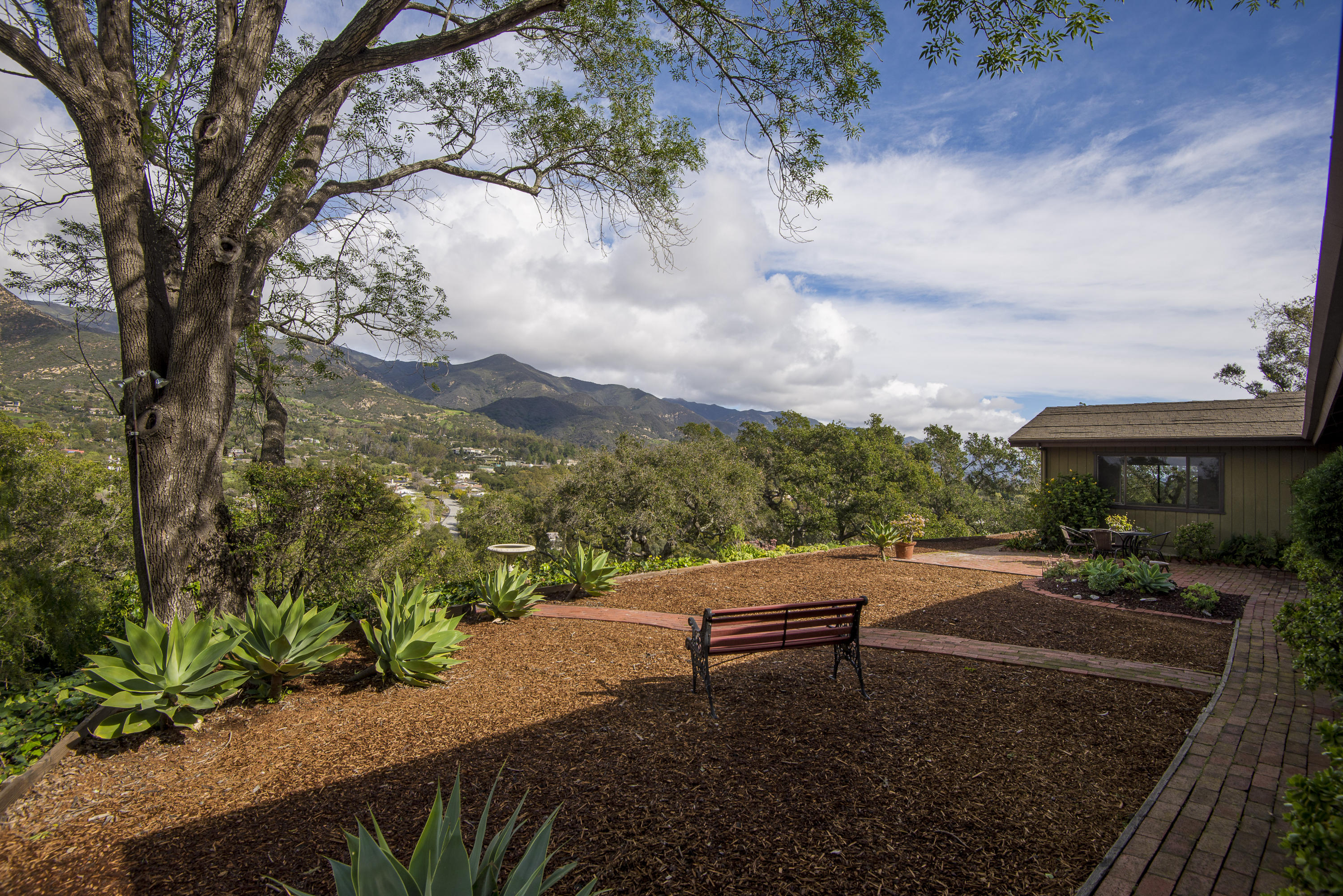 100 Sierra Vista Road Montecito, CA 93108 - Photo 16 of 28 Patio off great room, master wing shown