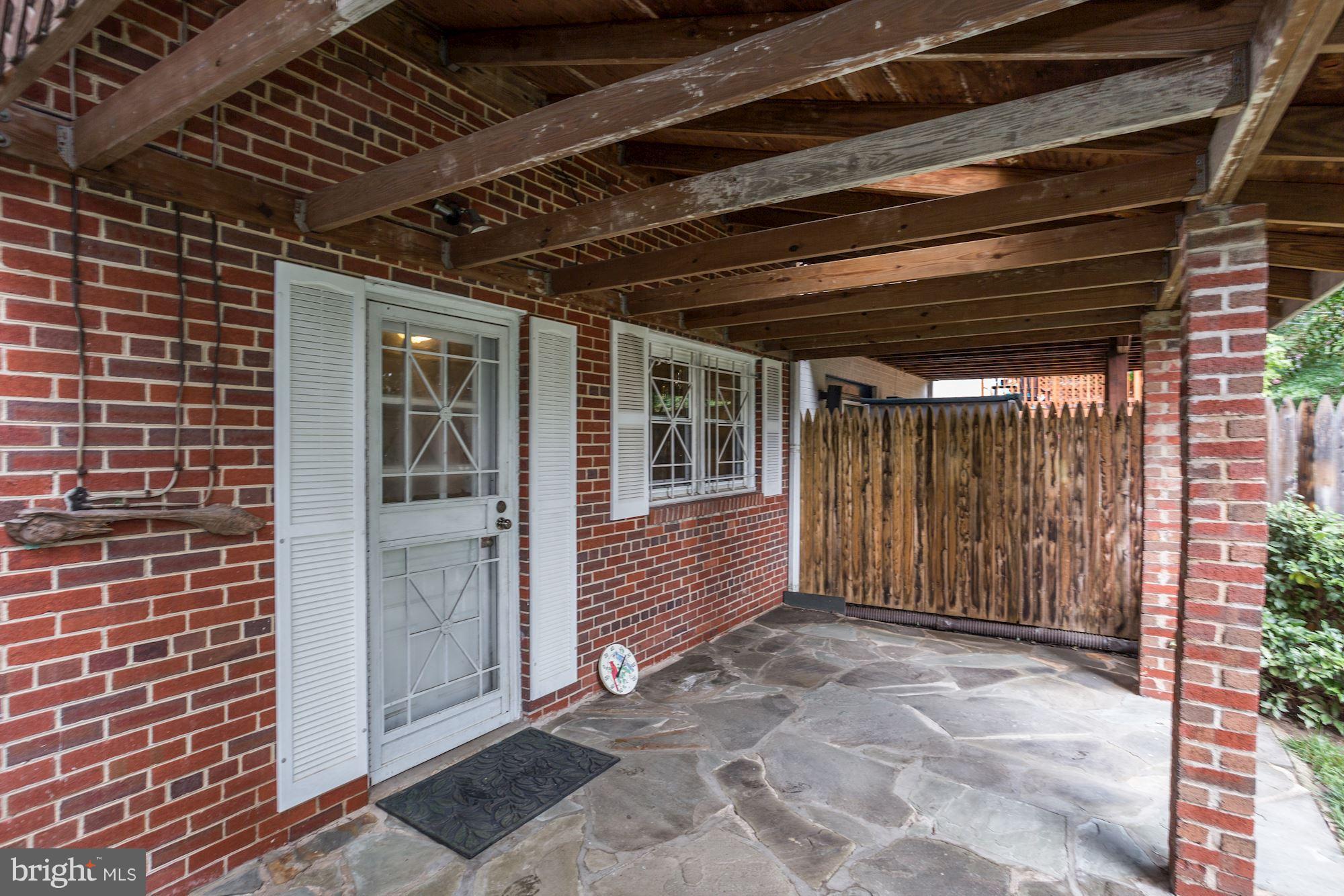 2918 Upton Street Northwest Washington, DC 20008 - Photo 25 of 30 Covered flagstone Terrace