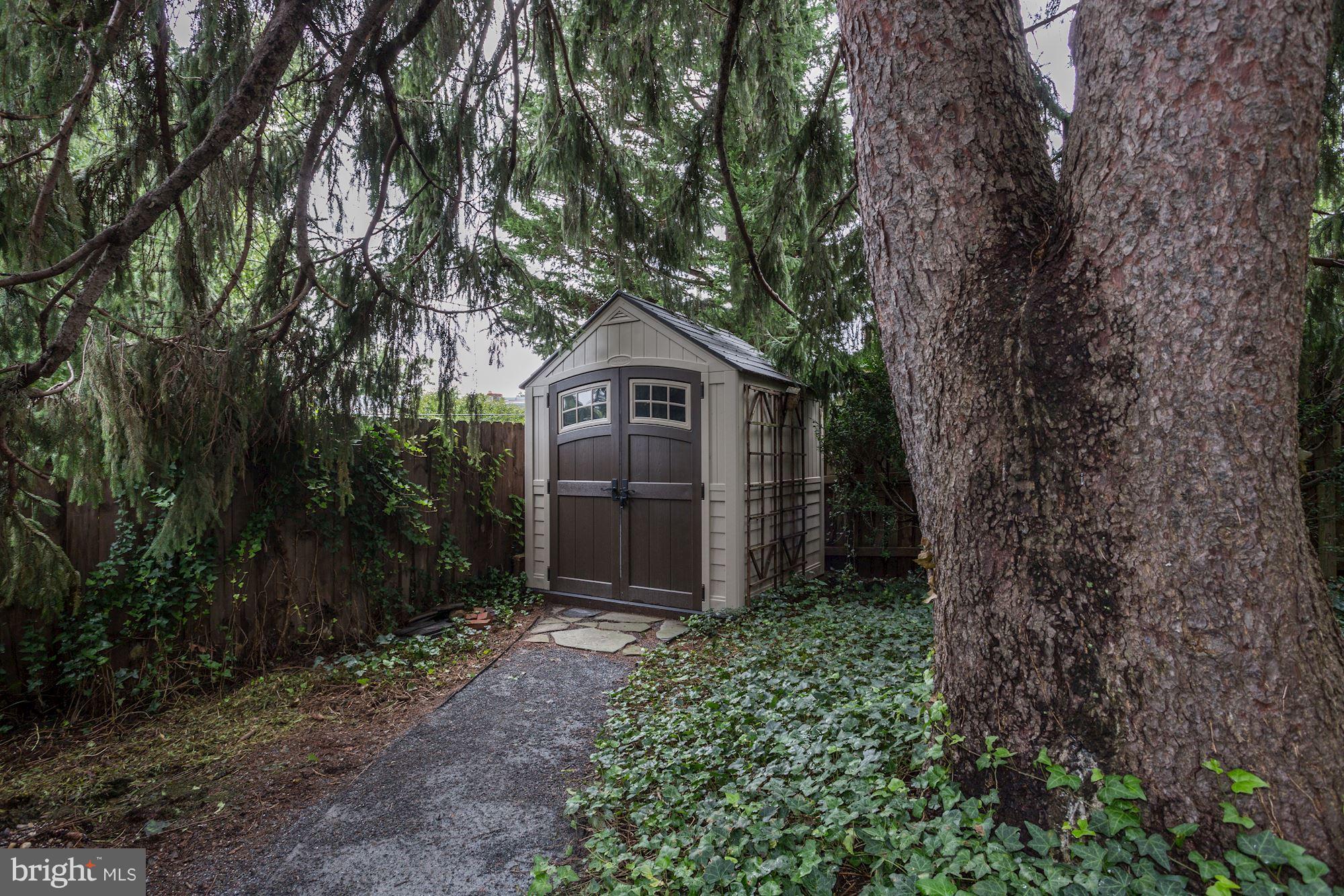 2918 Upton Street Northwest Washington, DC 20008 - Photo 28 of 30 Storage Shed