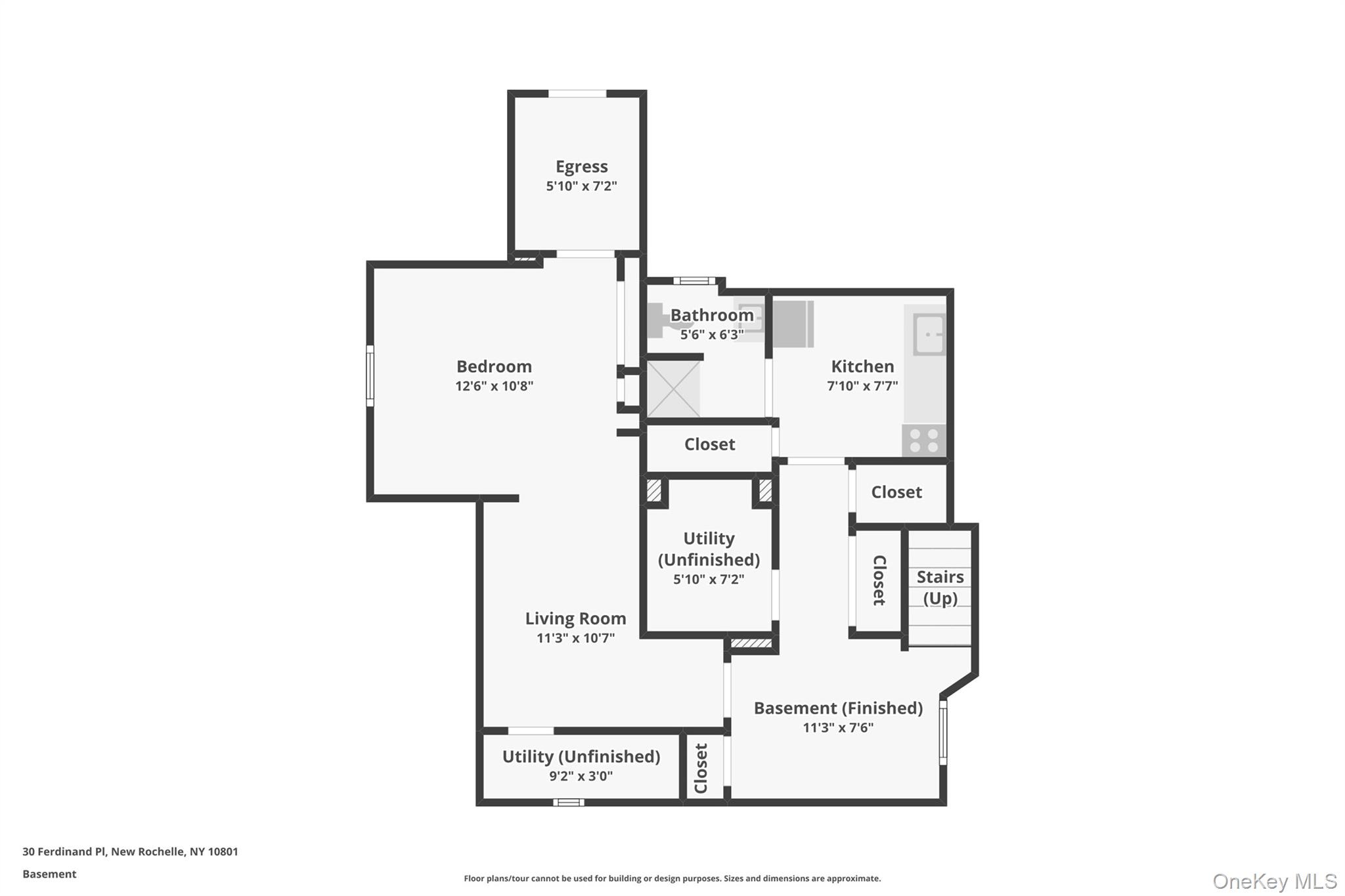 30 Ferdinand Place New Rochelle, NY 10801 - Photo 42 of 46 a picture of floor plan