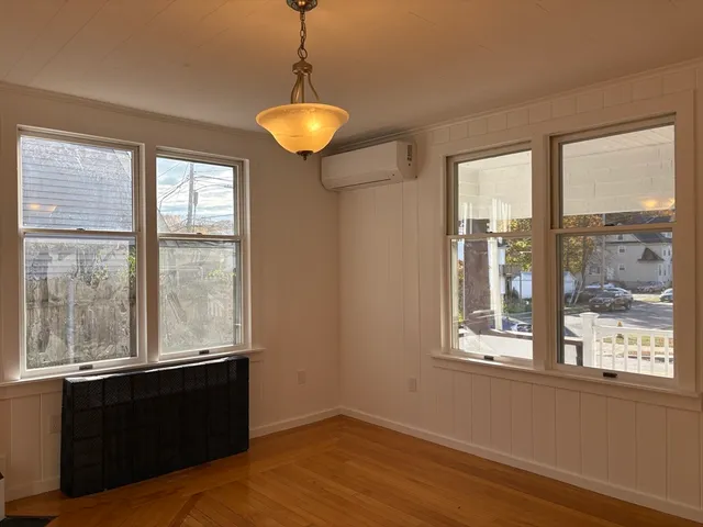 a close view of fireplace