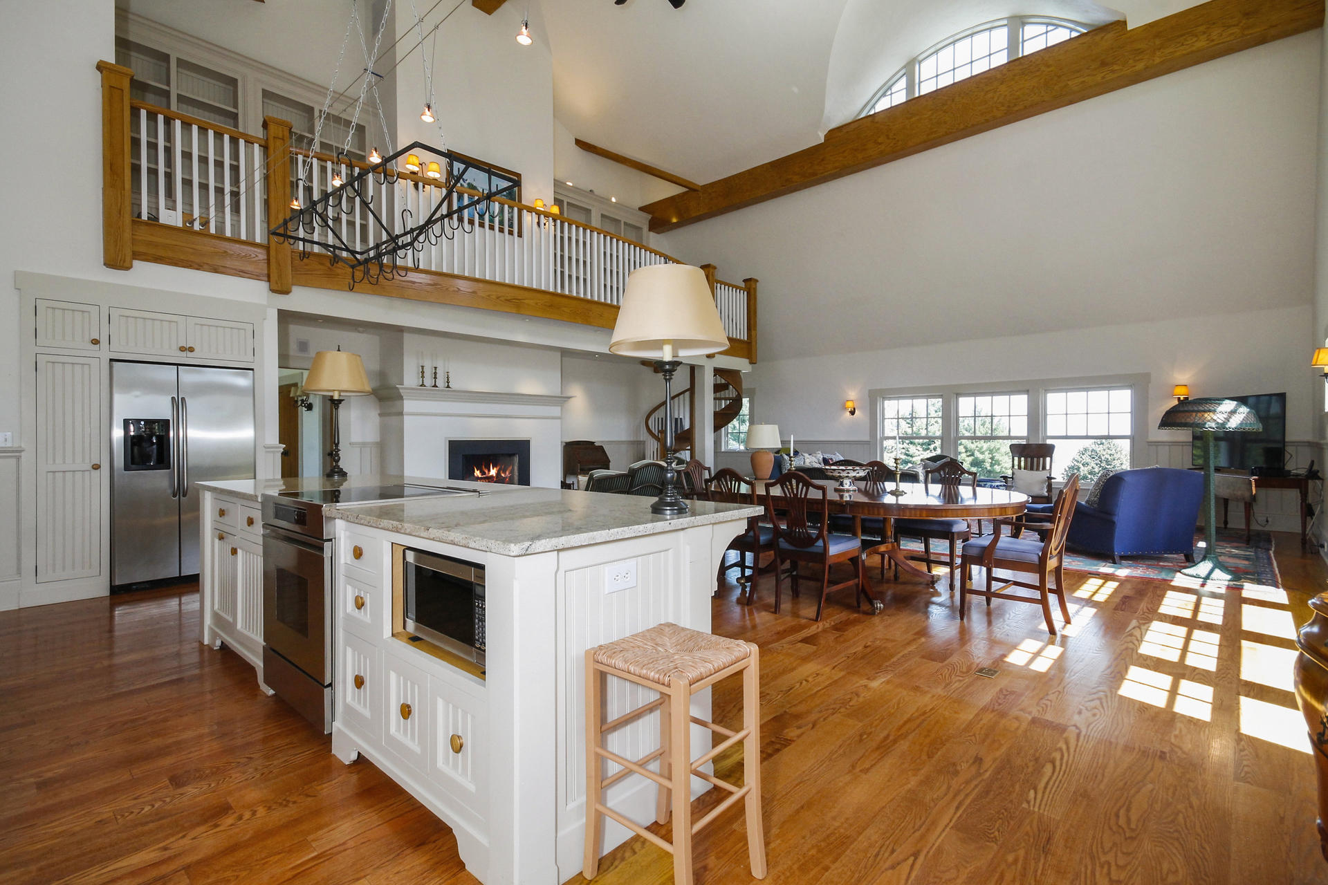 163 Long Neck Point Road Darien, CT 06820 - Photo 9 of 24 a kitchen with stove and cabinets