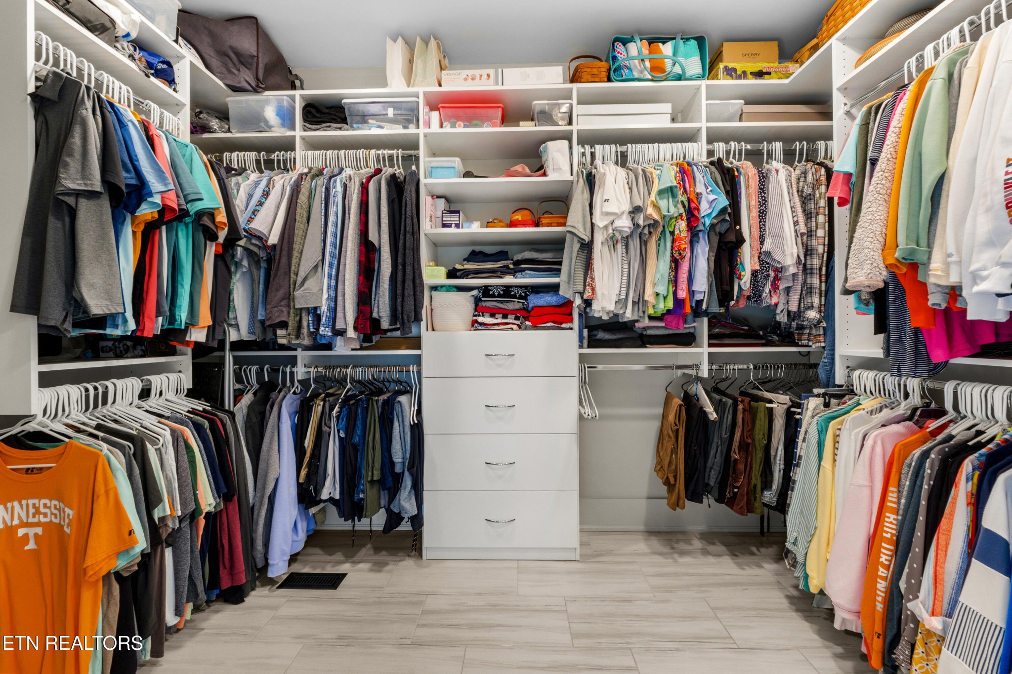 3702 Promontory Point Louisville, TN 37777 - Photo 24 of 60 a view of walk in closet with clothes and shoes