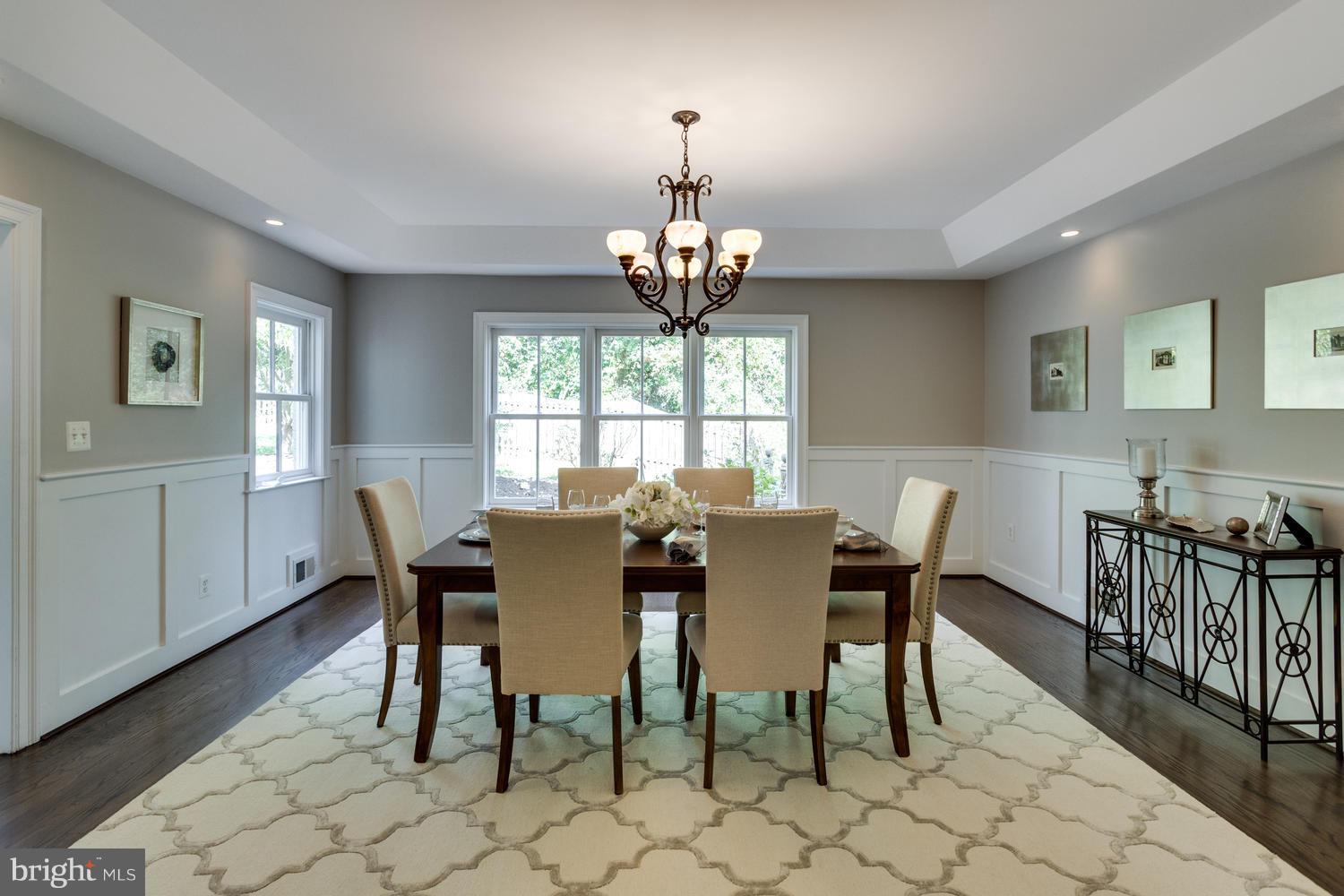 1700 Crescent Lane McLean, VA 22201 - Photo 7 of 30 a view of a dining room with furniture window and outside view