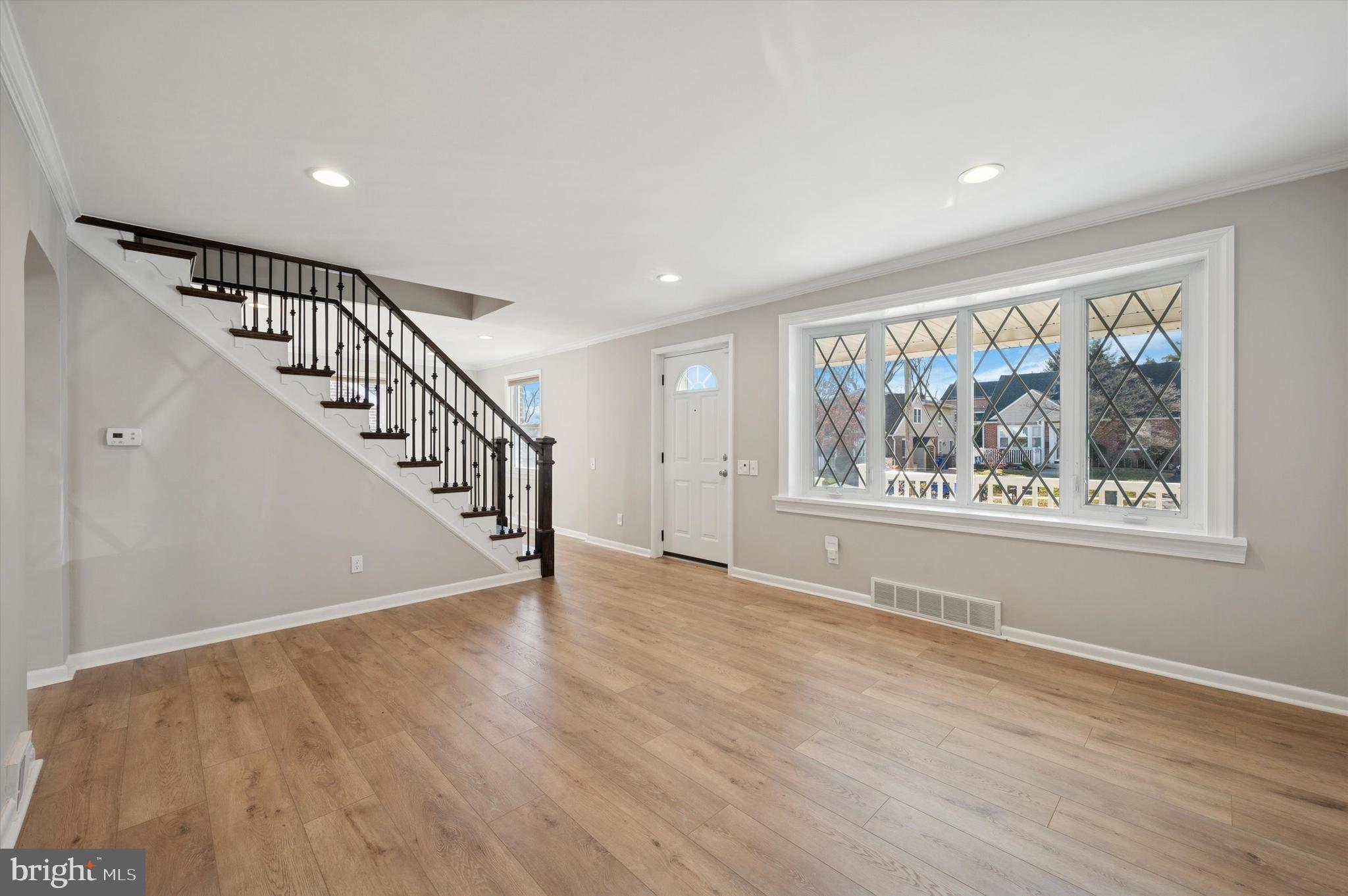 421 Lawrence Road Havertown, PA 19083 - Photo 6 of 25 a view of an entryway with wooden floor