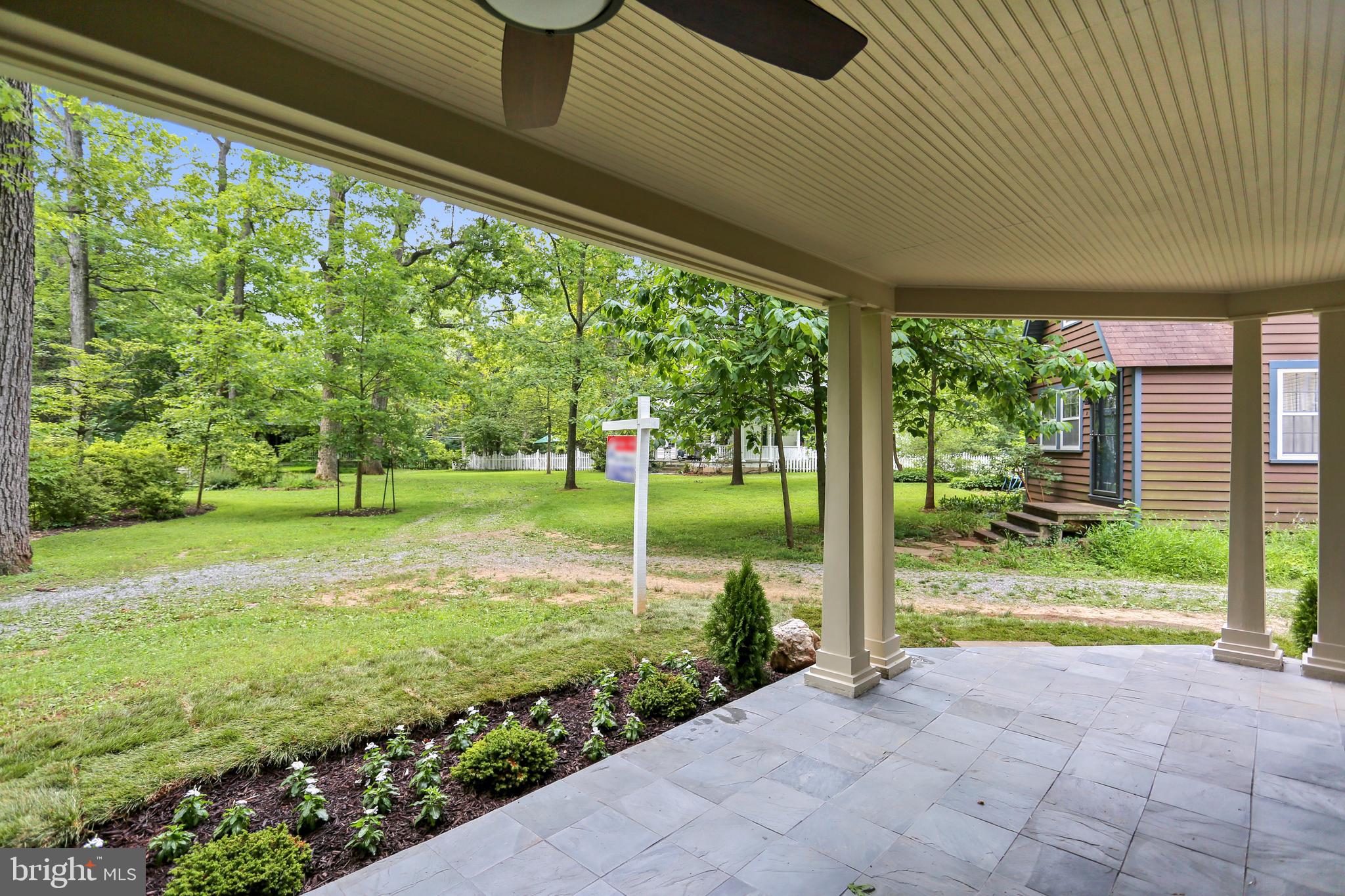 6 Circle Circle Washington Grove, MD 20880 - Photo 43 of 45 a view of a house with backyard and porch