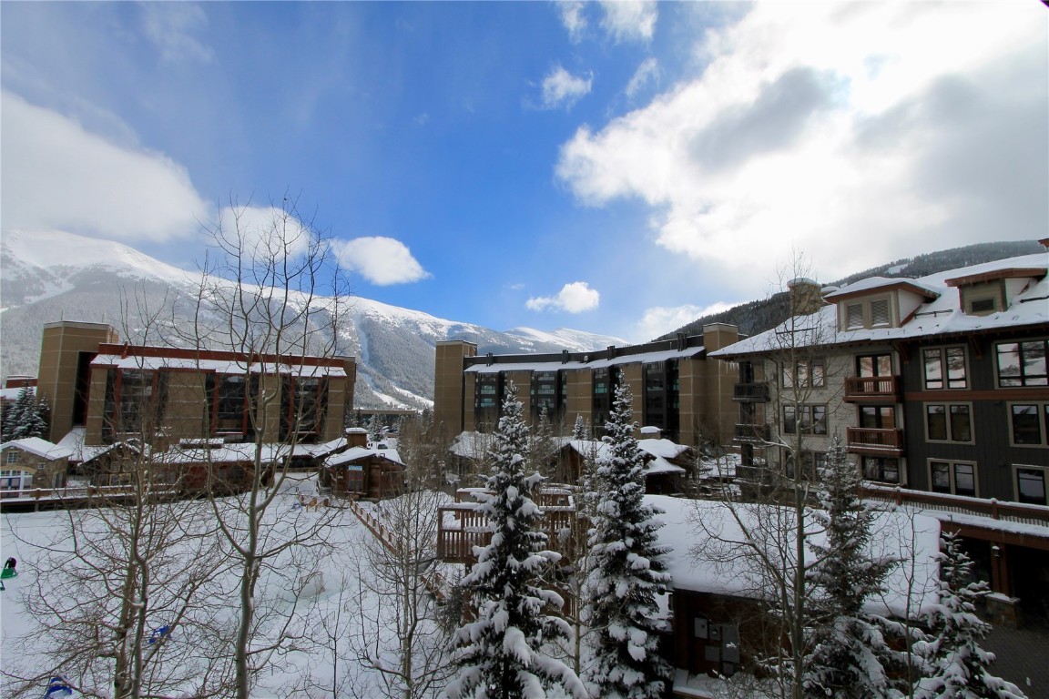 172 Copper Circle, Unit 301 Copper Mountain, CO 80443 - Photo 20 of 23 a view of dinning room and chairs and table in a patio